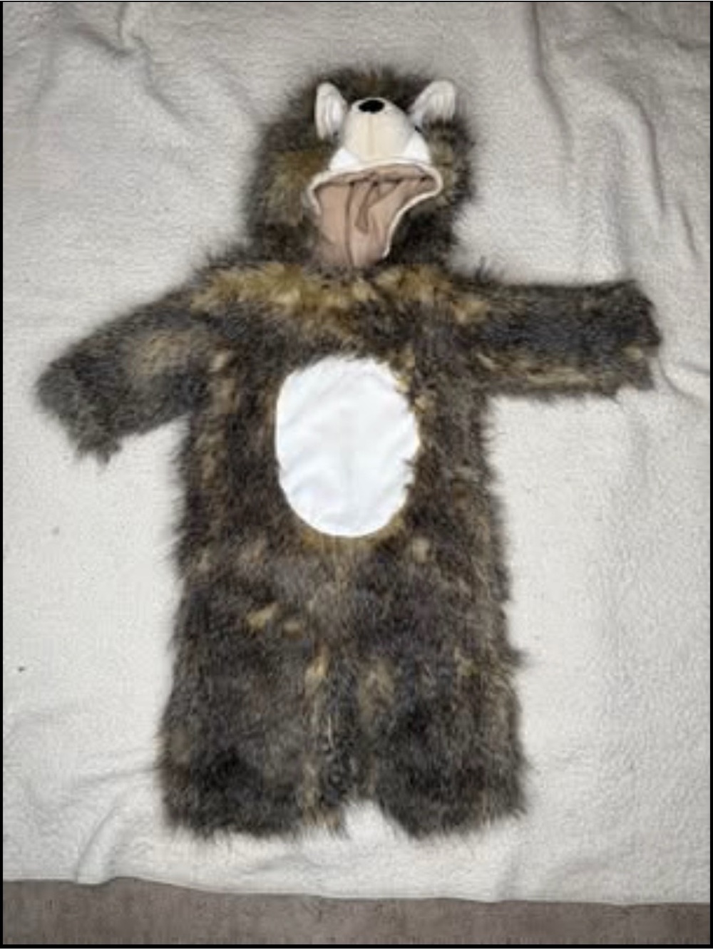 Pottery Barn Kids Woodland Fluff Squirrel Halloween Costume: Size 6-12 months